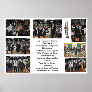 Affiche Festival des trompettes 2011 : La trompette sonner