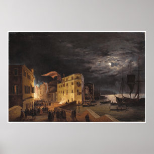 Affiche Festival sur Via Eugenia à Venise