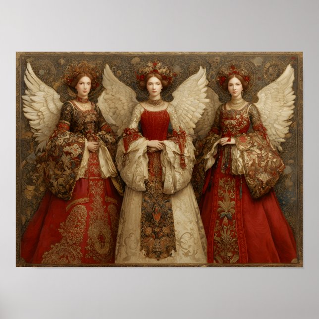 Affiche Festive Angels (Devant)