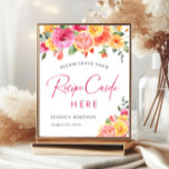 Affiche Festive Fleurs Lumineuses Citrus Carte de recette<br><div class="desc">Carte de recettes Eucalyptus couleur Aquarelle Fête des mariées affiche. La taille par défaut est de 8 x 10 pouces, vous pouvez la changer à n'importe quelle taille. Pour plus de personnalisation, cliquez sur le lien "customiser plus" et utilisez notre outil de conception pour modifier ce modèle. Si vous avez...</div>