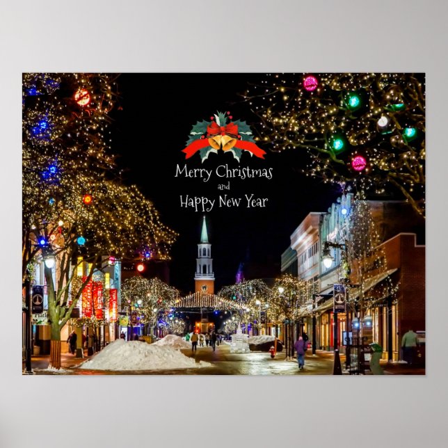 Affiche Festive Noël (Devant)