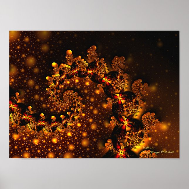 Affiche Festoon Fine Fractal Art (Devant)