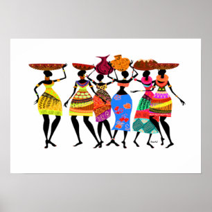 Affiche Fête africaine