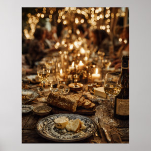Affiche Fête au vin et au pain à la bougée