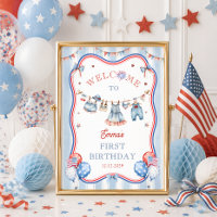 Fête d'anniversaire de fille du 14 juillet Bienven