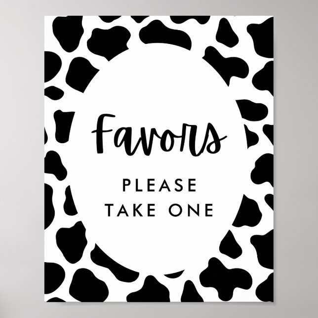 Affiche Fête d'anniversaire de la vache sainte S'il vous p (Devant)