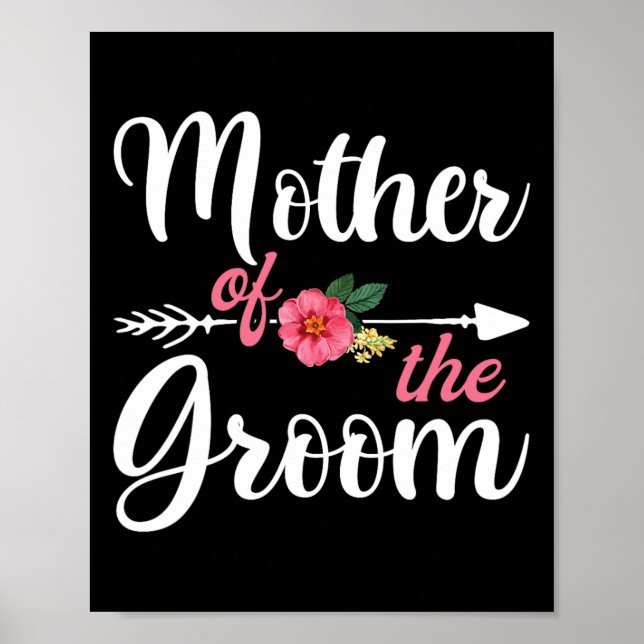Affiche Fête De Bachelor Mère De La Groom Chemises Pour Fe (Devant)