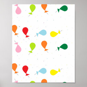 Affiche Fête de ballons