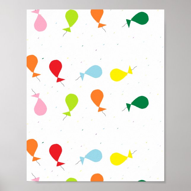 Affiche Fête de ballons (Devant)