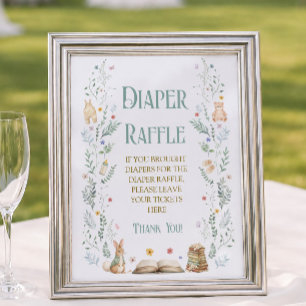 Affiche Fête de Bébé à l'affiche de la Tombola de Couches 