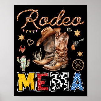 Affiche Fête de garçon d'anniversaire de cow-boy occidenta