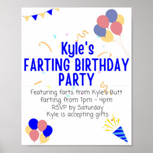 Affiche Fête de Kyle