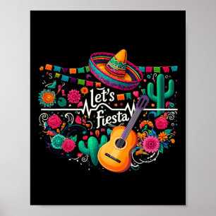Affiche Fête de la fête mexicaine