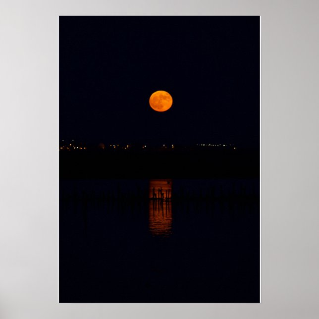 Affiche fête de la pleine lune (Devant)