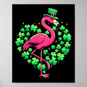 Affiche Fête de la Saint-Patrick Flamant Irlandais 