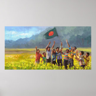 Affiche Fête de la Victoire du Bangladesh