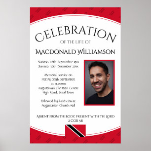 Affiche FÊTE DE LA VIE Mémorial TRINIDAD Photo Invita