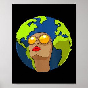 Affiche Fête de l'Arbour Mère Jour des terres Enfants Garç