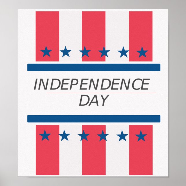 Affiche Fête de l'Indépendance (Devant)