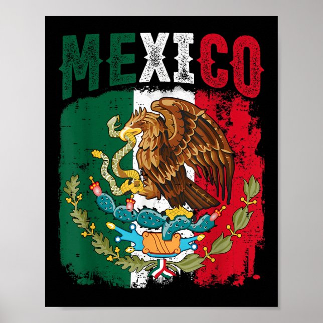 Affiche Fête de l'Indépendance mexicaine Viva Mexique Femm (Devant)