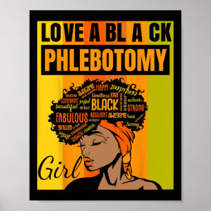 Affiche Fête de l'Indépendance Noire - Amour Une Phlebotom