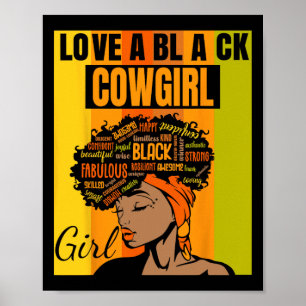 Affiche Fête de l'Indépendance Noire - Comté Fille Aimer U