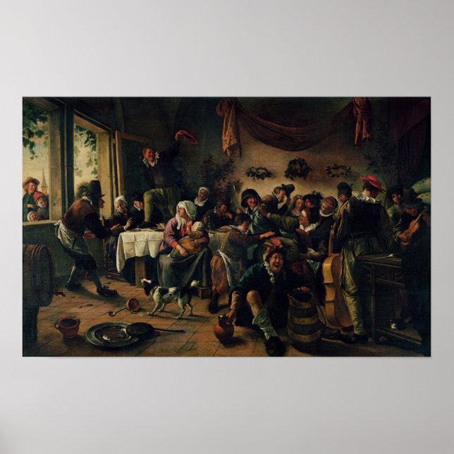 Affiche Fête de mariage (Devant)