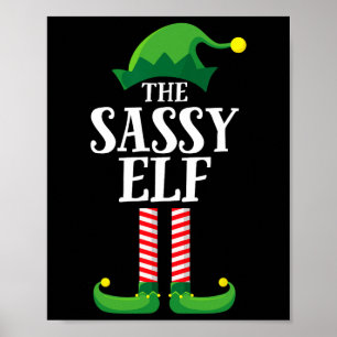 Affiche Fête de Noël de groupe familial avec correspondanc