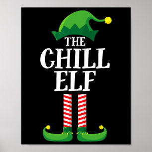 Affiche Fête de Noël du groupe Famille de jumelage Elf Chi