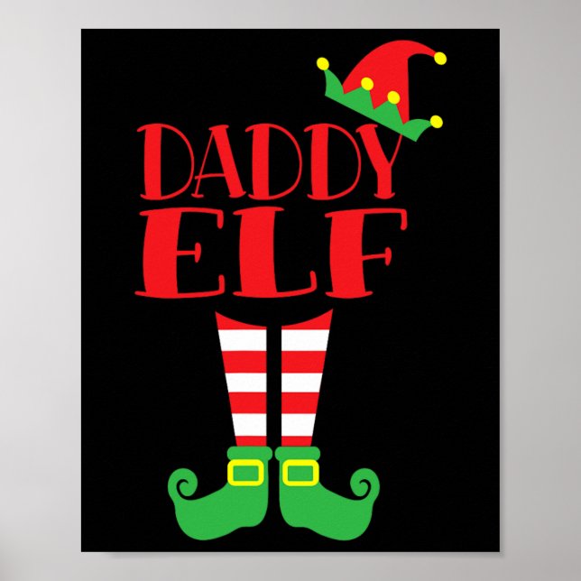 Affiche Fête de Noël papa's Maman's Matching Te (Devant)
