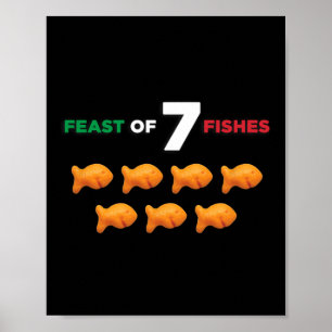 Affiche Fête De Sept Poissons