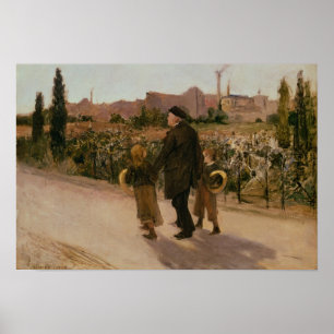 Affiche Fête de toutes les âmes, c.1882