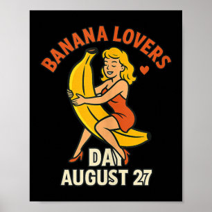 Affiche Fête des Amoureux de la Banane 27 août Fête des Fr