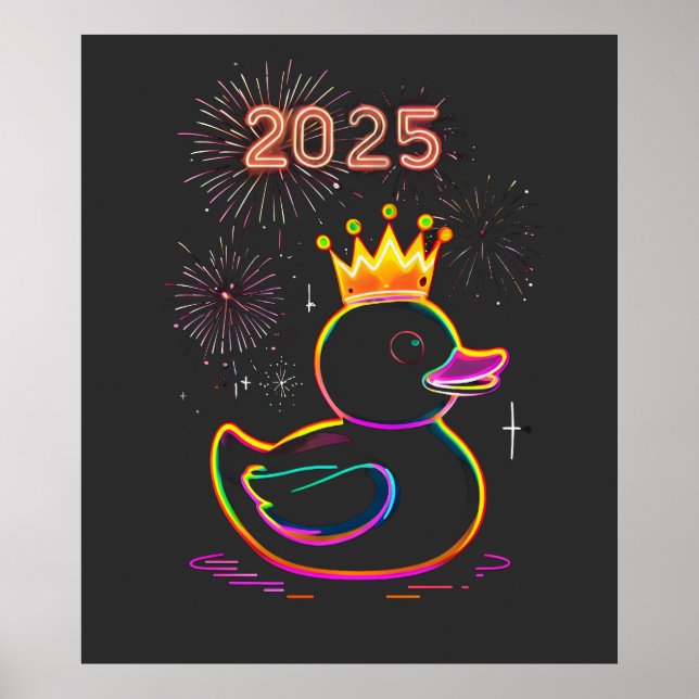 Affiche Fête des feux d'artifice de Non Duck 2025 (Devant)