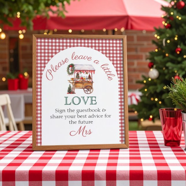 Affiche Fête des mariées du marché de Noël (Créateur téléchargé)