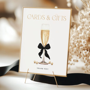 Affiche Fête des mariées Pearls & Prosecco - Symbole des f