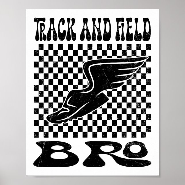 Affiche Fête Des Mères De Brand Track Et Field (Devant)