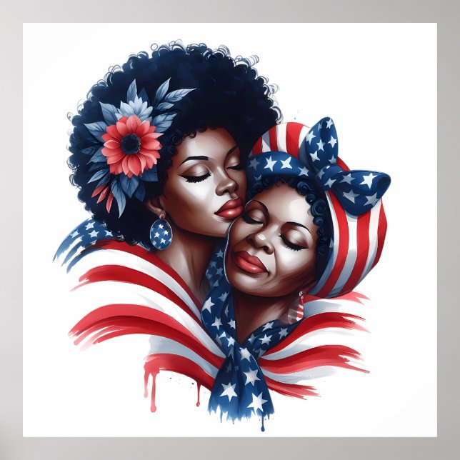 Affiche Fête des mères patriotiques (Devant)