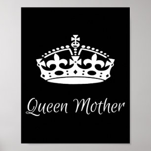 Affiche Fête des mères reine mère maman grand-mère