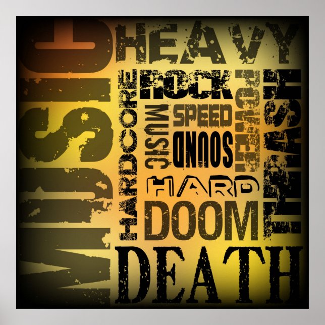 Affiche Fête des métaux lourds (Devant)