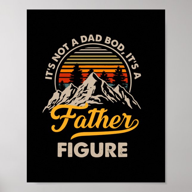 Affiche Fête des pères C'Est Un Daddy Figure (Devant)