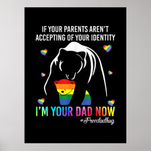 Affiche Fête des Pères   Je suis maintenant ton papa