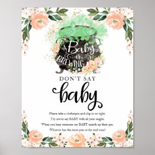 Affiche Fête d'Halloween pour Bébé Fille Cadeaux de Naissa
