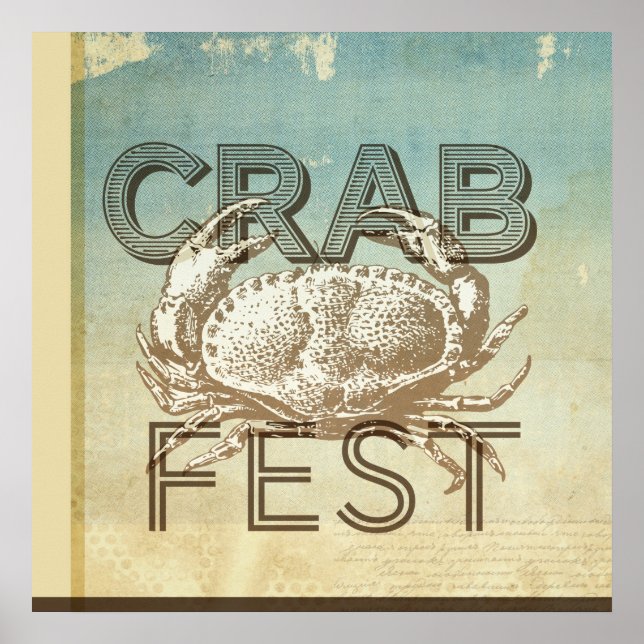 Affiche Fête du crabe (Devant)