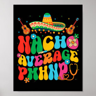Affiche Fête mexicaine Cinco De Mayo de Pmhnp pas moyenne