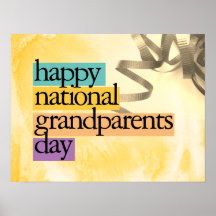 fête nationale des grands-parents heureux