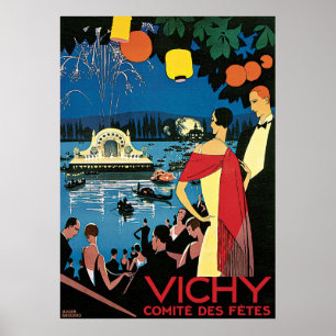 Affiche Fêtes de DES de Vichy Comite