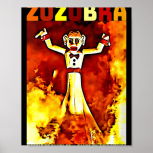 Affiche Fêtes de femmes Zozobra De Sante Fe Nouveau-Mexiqu