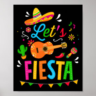 Affiche Fêtons la fête du costume de Cinco De Mayo