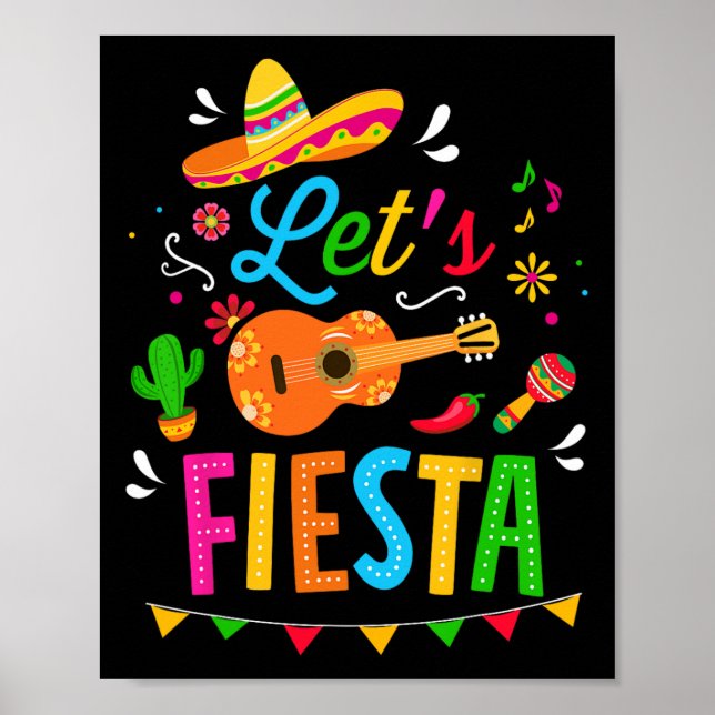 Affiche Fêtons la fête du costume de Cinco De Mayo (Devant)